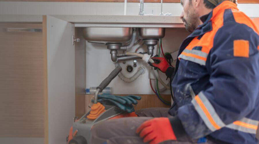 Slab Leak Detection in Rock, KS